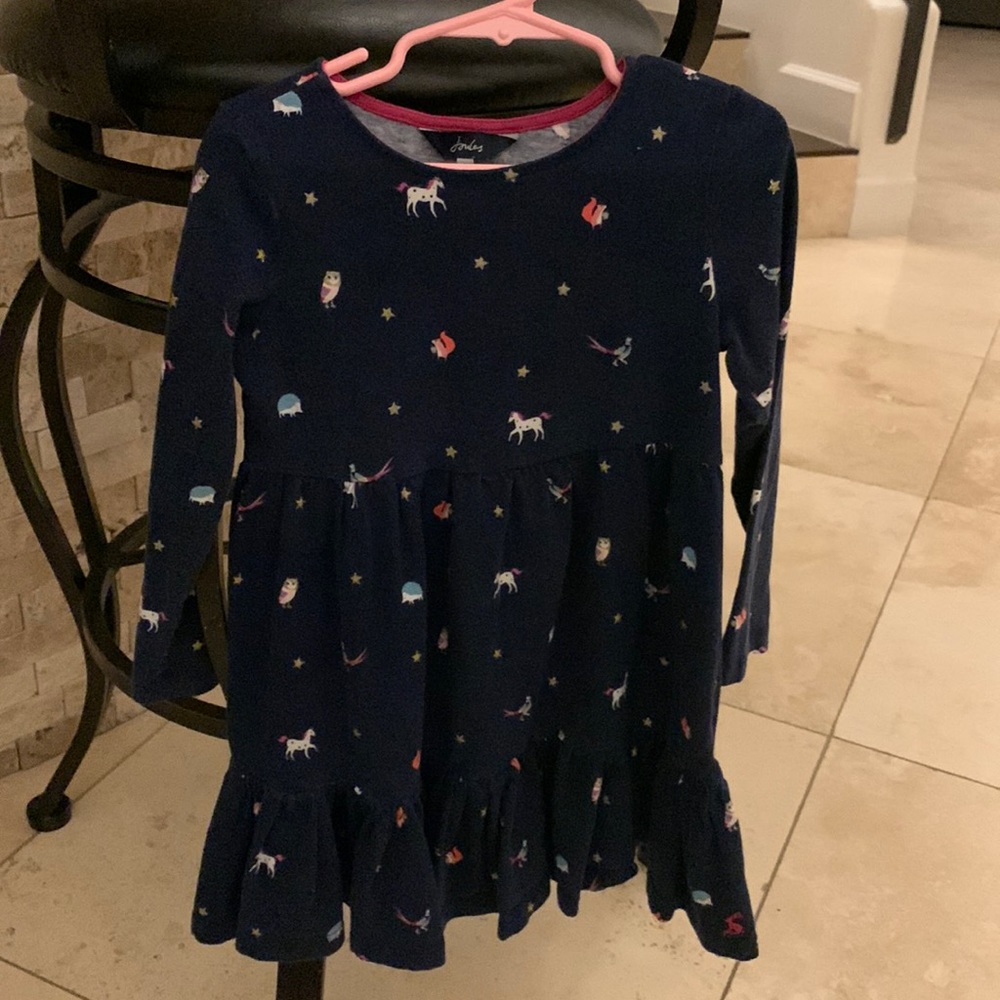 Joules unicorn dress